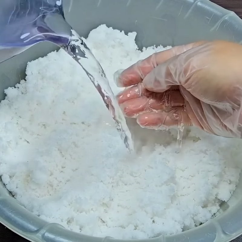 Bước 4 Chuẩn bị muối ủ Trứng cút nướng muối Trung Hoa