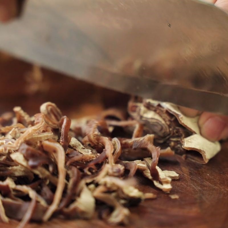 Bước 2 Chuẩn bị rau củ, mộc nhĩ và miến Chả giò miền Nam