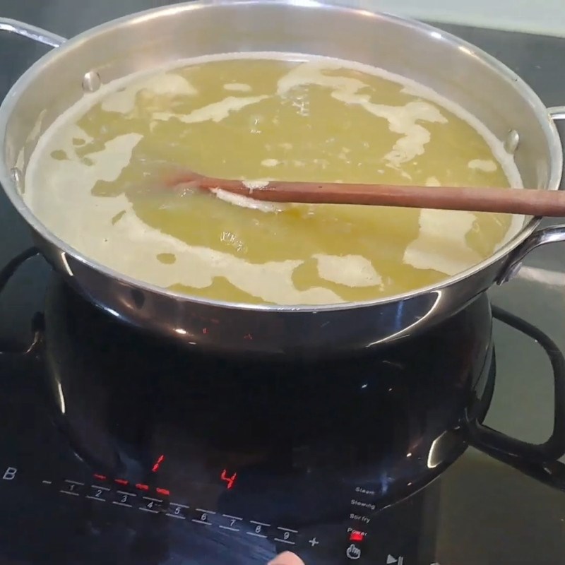 Bước 2 Cô đặc nước mía nguyên chất Đường mía thô