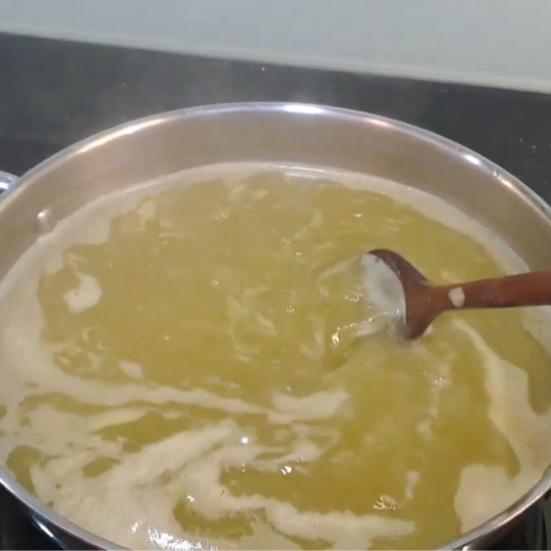 Bước 2 Cô đặc nước mía nguyên chất Đường mía thô