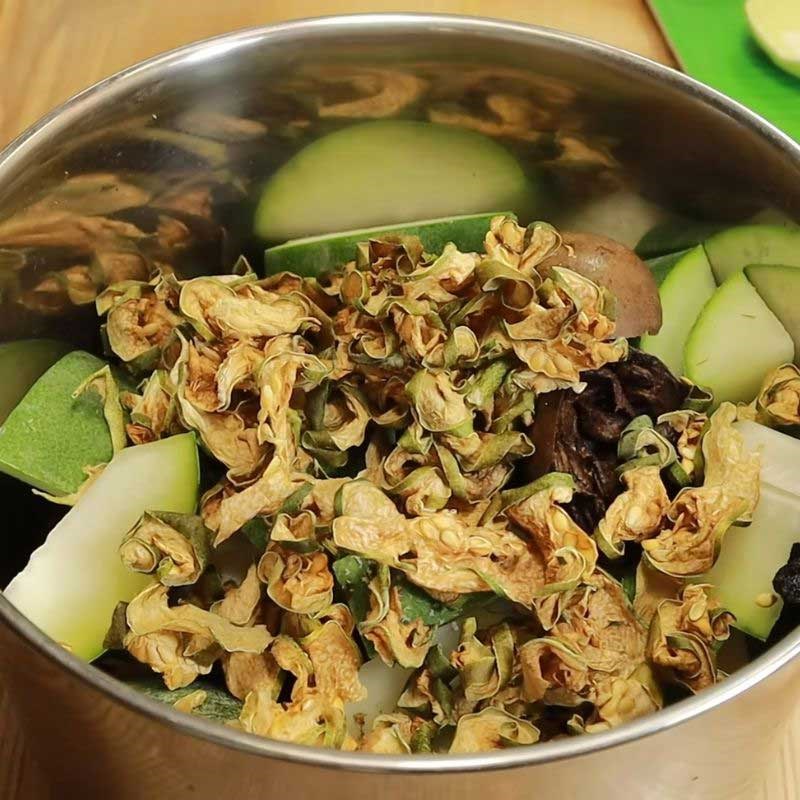 Bước 3 Đun nước sâm bí đao nước sâm bí đao