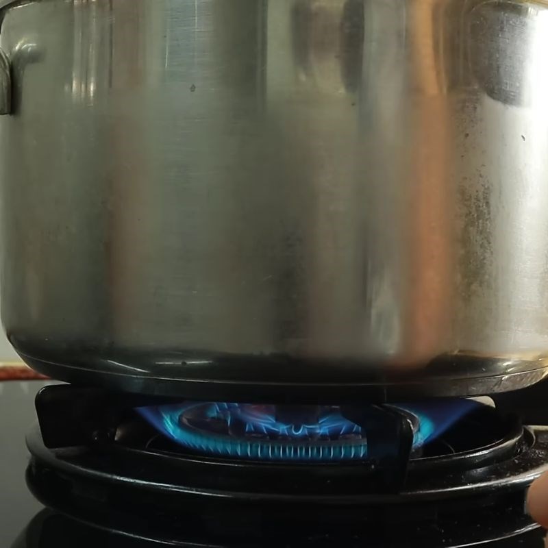 Bước 3 Đun nước sâm bí đao nước sâm bí đao