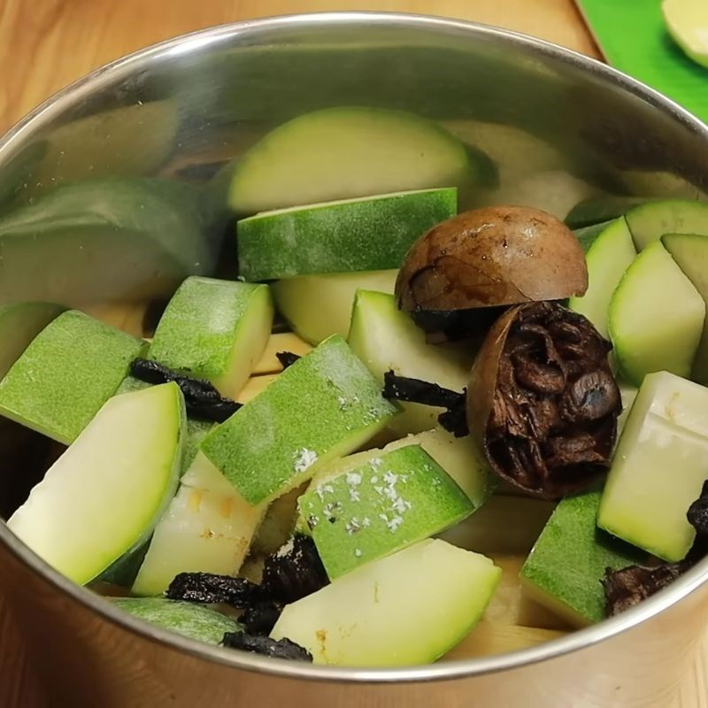 Bước 3 Đun nước sâm bí đao nước sâm bí đao