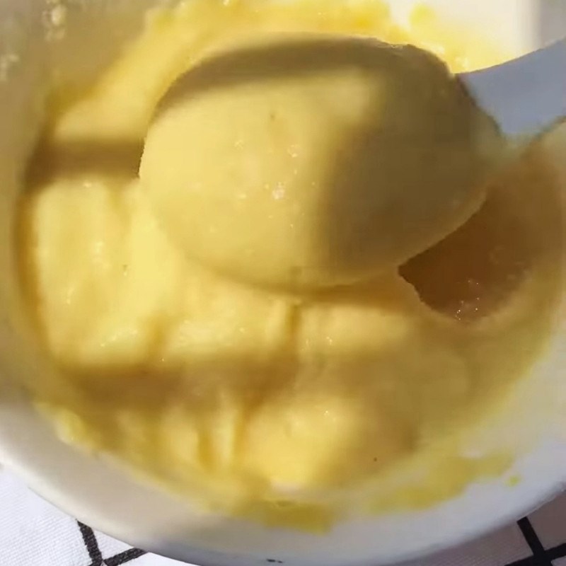 Bước 2 Hấp và xay nhuyễn đậu xanh Xôi gạo lứt