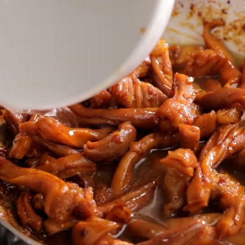 Bước 4 Kho dạ dày đậm đà Dạ dày kho tiêu