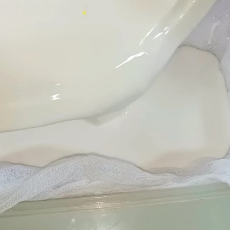 Bước 1 Làm hạt lựu từ bột năng Chè xoa xoa hạt lựu