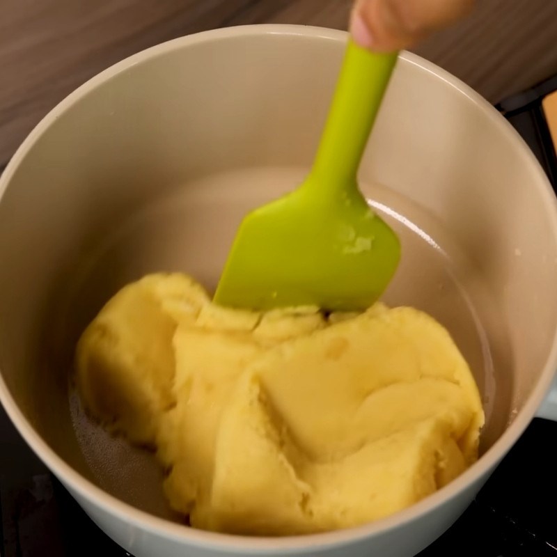 Bước 2 Làm nhân đậu xanh Bánh trôi nước