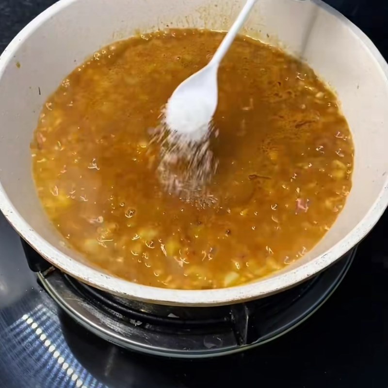 Bước 3 Làm nước chấm mắm nêm Bánh tráng heo quay