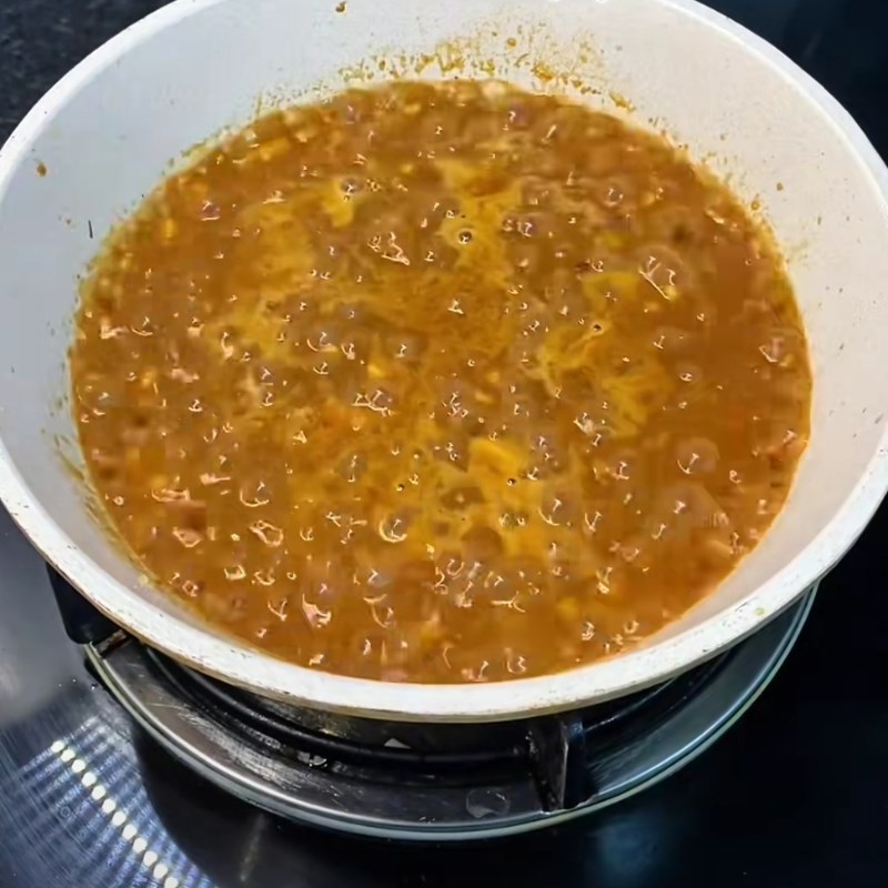 Bước 3 Làm nước chấm mắm nêm Bánh tráng heo quay