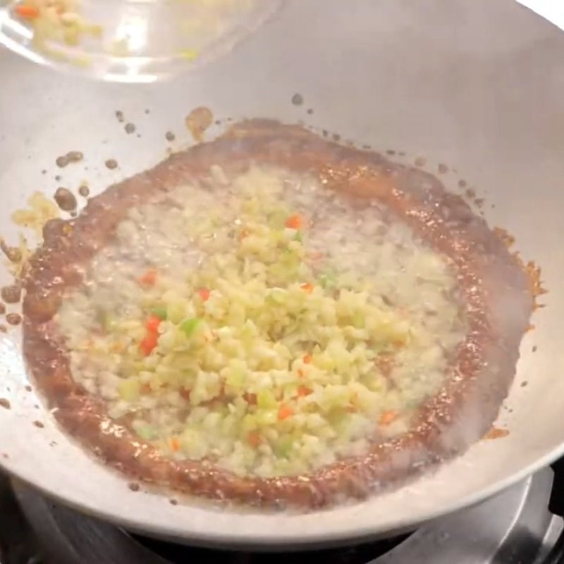 Bước 3 Làm nước màu và ướp gia vị Dạ dày kho tiêu