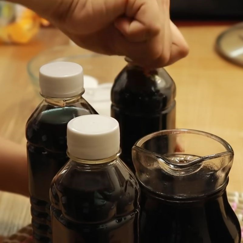 Bước 5 Lọc và bảo quản nước sâm nước sâm bí đao