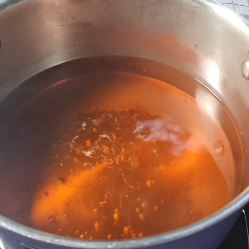 Bước 4 Luộc chín thịt và nấu nước mắm ngâm Tai heo cuộn bắp bò ngâm mắm