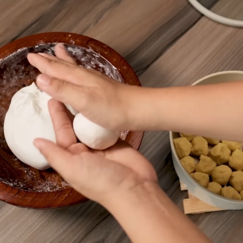 Bước 4 Nặn và nấu viên bột bánh trôi Bánh trôi nước