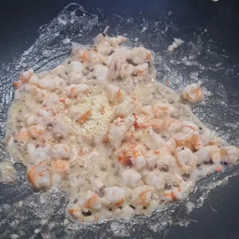 Bước 3 Nấu canh rong mứt khô thanh đạm Canh rong mứt nấu tôm tươi