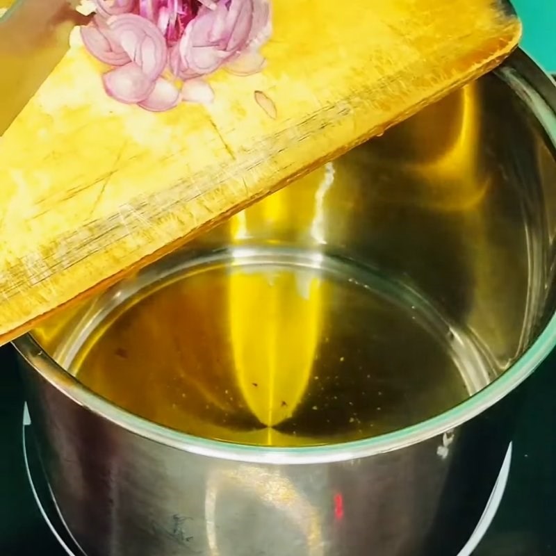 Bước 1 Nấu nước dùng Bánh canh bề bề