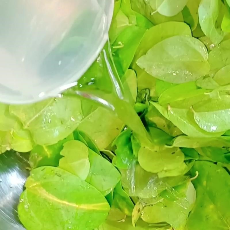 Bước 3 Nấu sương sâm Chè xoa xoa hạt lựu