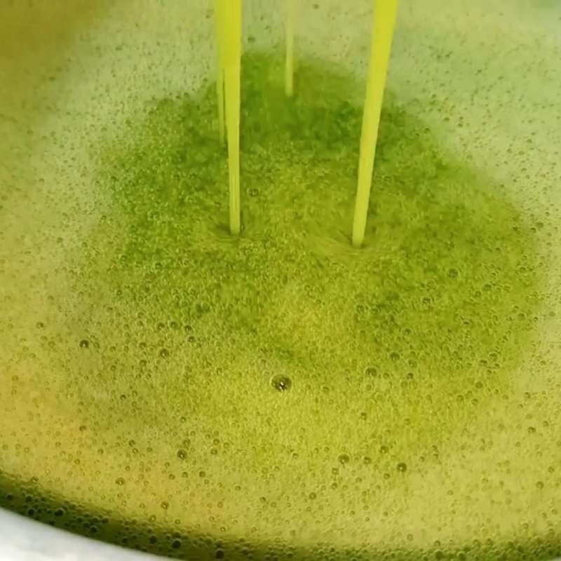 Bước 3 Nấu sương sâm Chè xoa xoa hạt lựu