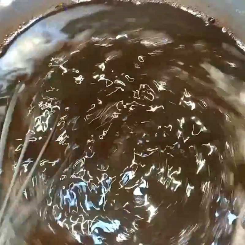 Bước 4 Nấu sương sáo Chè xoa xoa hạt lựu