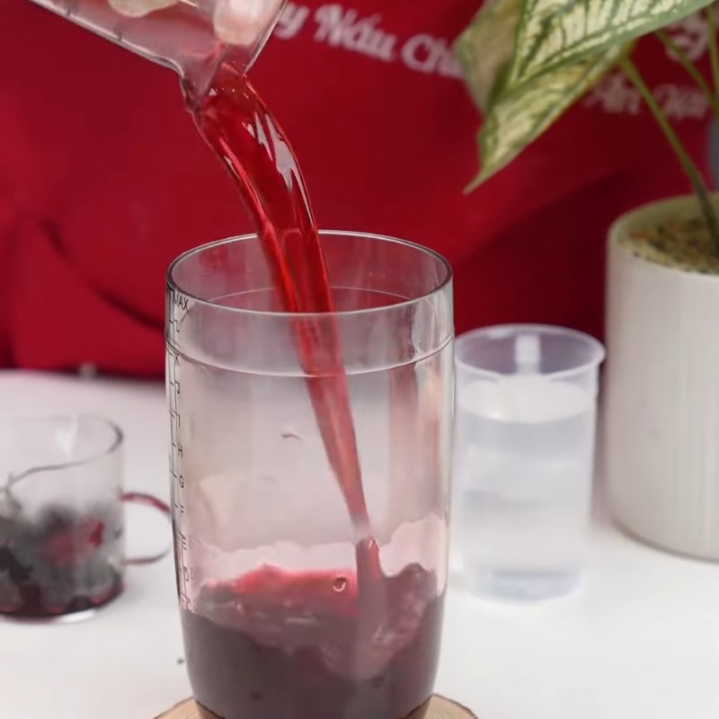 Bước 4 Pha chế nước dâu tằm giải khát Nước dâu tằm