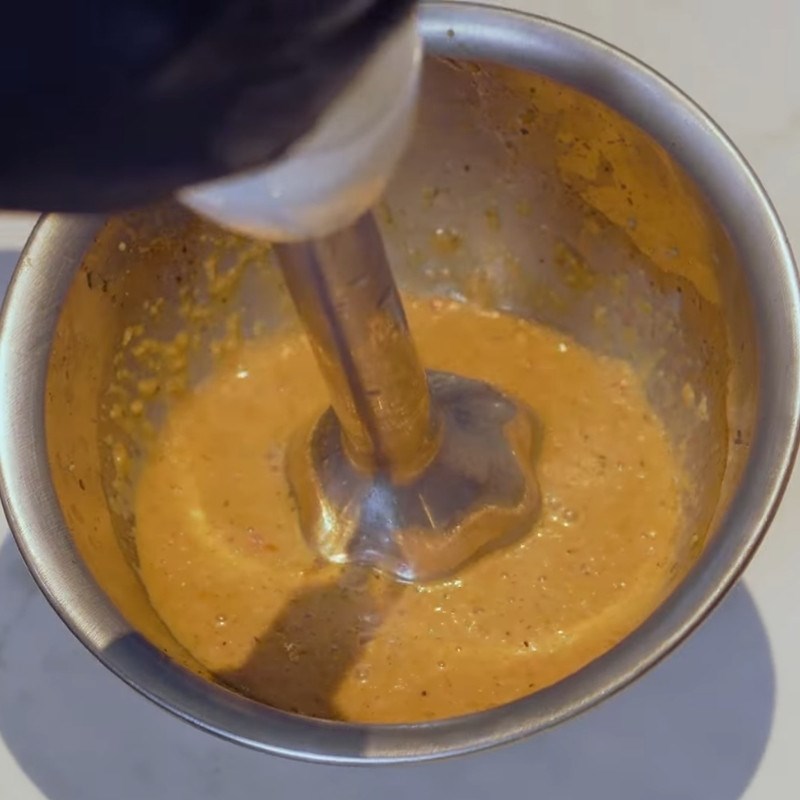 Bước 1 Pha hỗn hợp ướp nọng heo nướng Nọng heo nướng