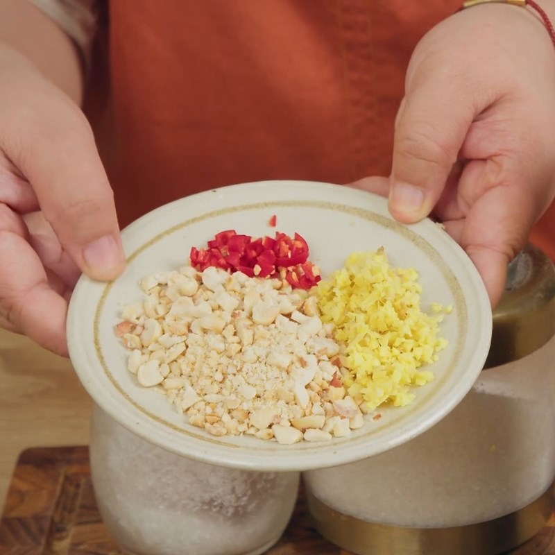 Bước 6 Pha nước chấm tương bần chuẩn vị Bê hấp tía tô