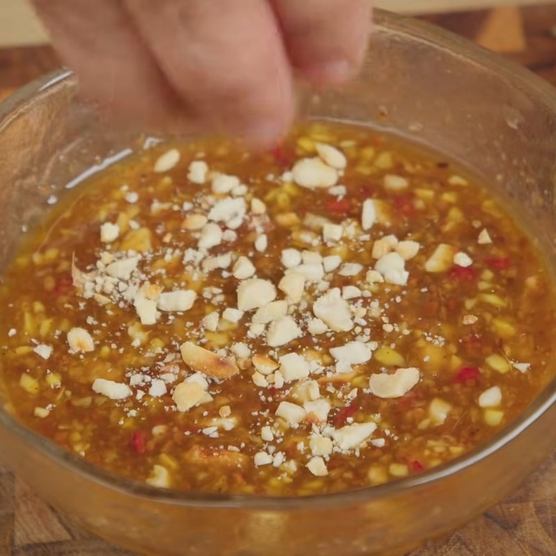 Bước 6 Pha nước chấm tương bần chuẩn vị Bê hấp tía tô