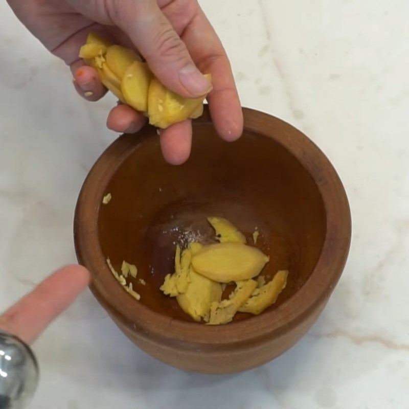 Bước 6 Pha nước mắm gừng Bánh canh bột xắt miền Tây