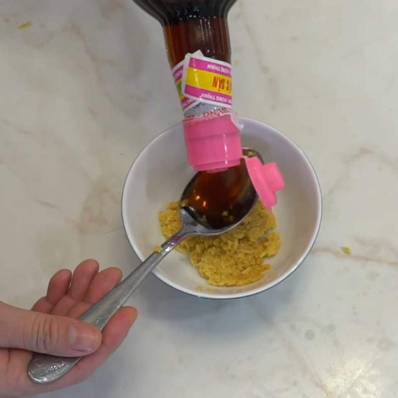 Bước 6 Pha nước mắm gừng Bánh canh bột xắt miền Tây
