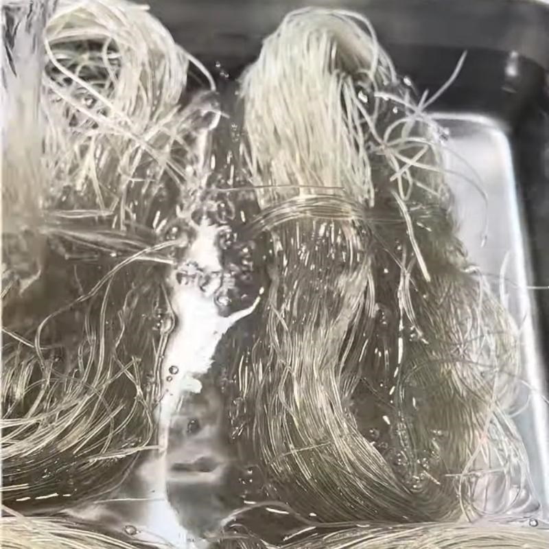 Bước 4 Phi hành khô và sơ chế miến Miến lươn Nghệ An