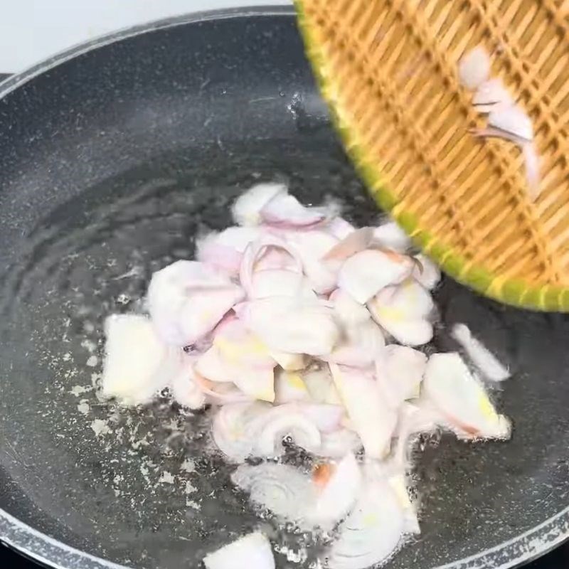 Bước 4 Phi hành khô và sơ chế miến Miến lươn Nghệ An