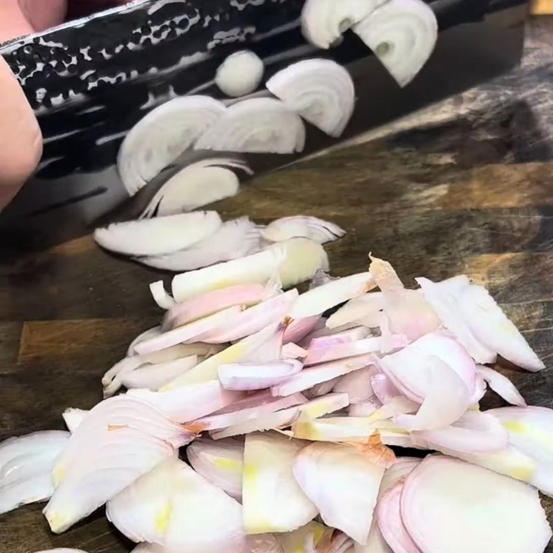 Bước 4 Phi hành khô và sơ chế miến Miến lươn Nghệ An