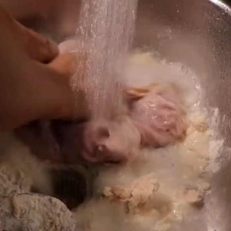 Bước 1 Sơ chế dạ dày Dạ dày kho tiêu