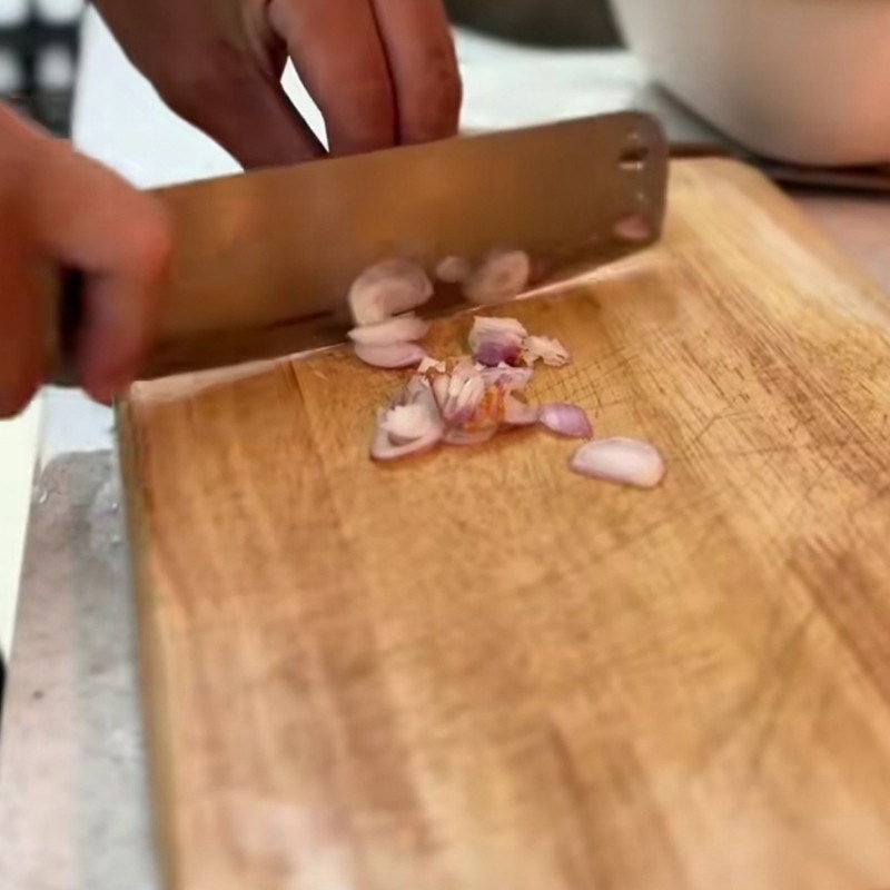 Bước 1 Sơ chế nguyên liệu Thịt nạc vai rang cháy cạnh