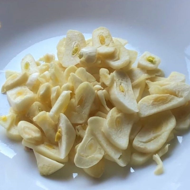 Bước 1 Sơ chế nguyên liệu Rau cải xoong xào tỏi