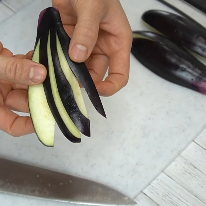 Bước 2 Sơ chế rau củ Tempura rau củ