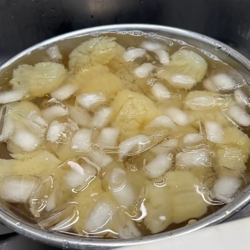 Bước 1 Sơ chế Sứa đạn giòn ngon, không mặn sứa đạn sốt thái