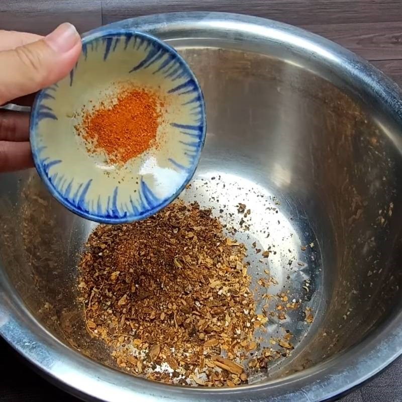 Bước 1 Sơ chế thảo mộc Trứng cút nướng muối Trung Hoa