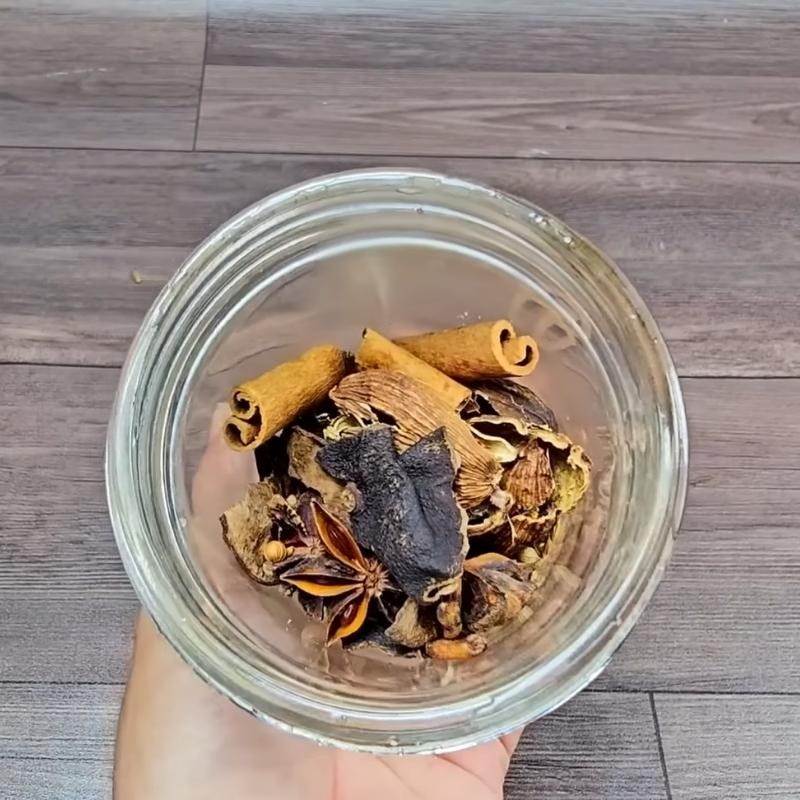 Bước 1 Sơ chế thảo mộc Trứng cút nướng muối Trung Hoa