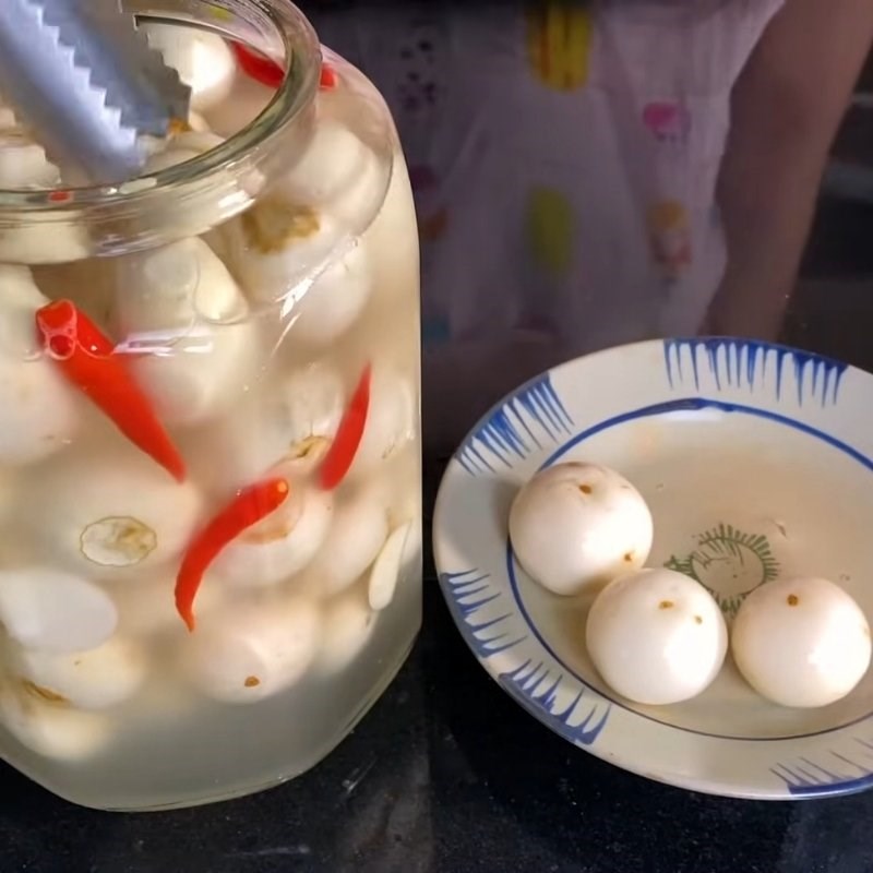 Bước 4 Thành phẩm Cà ghém muối