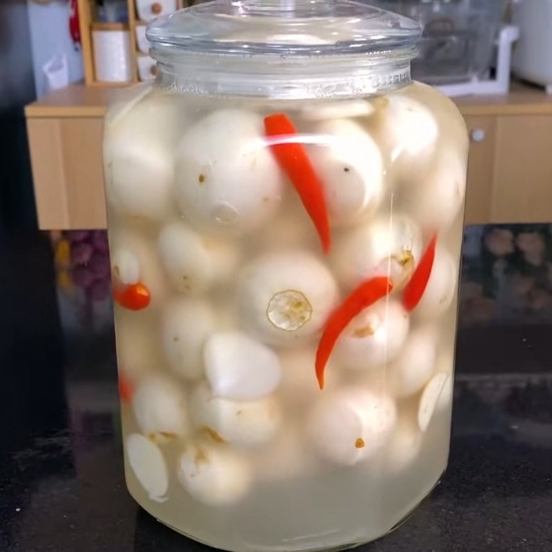 Bước 4 Thành phẩm Cà ghém muối