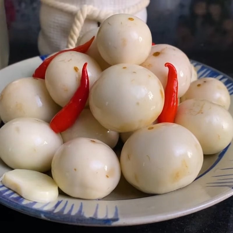 Bước 4 Thành phẩm Cà ghém muối