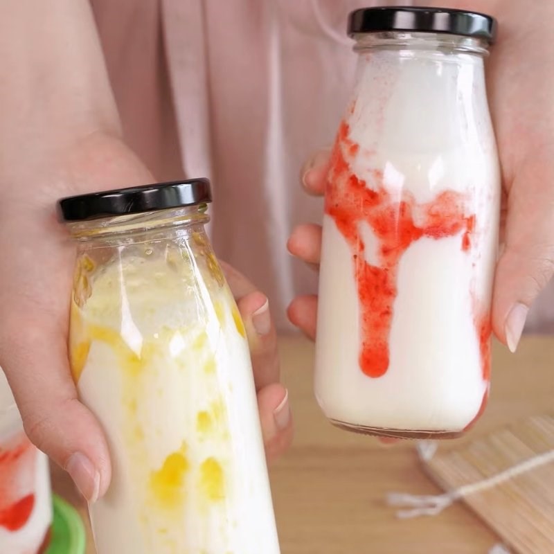 Bước 5 Thành phẩm cách làm sữa chua uống