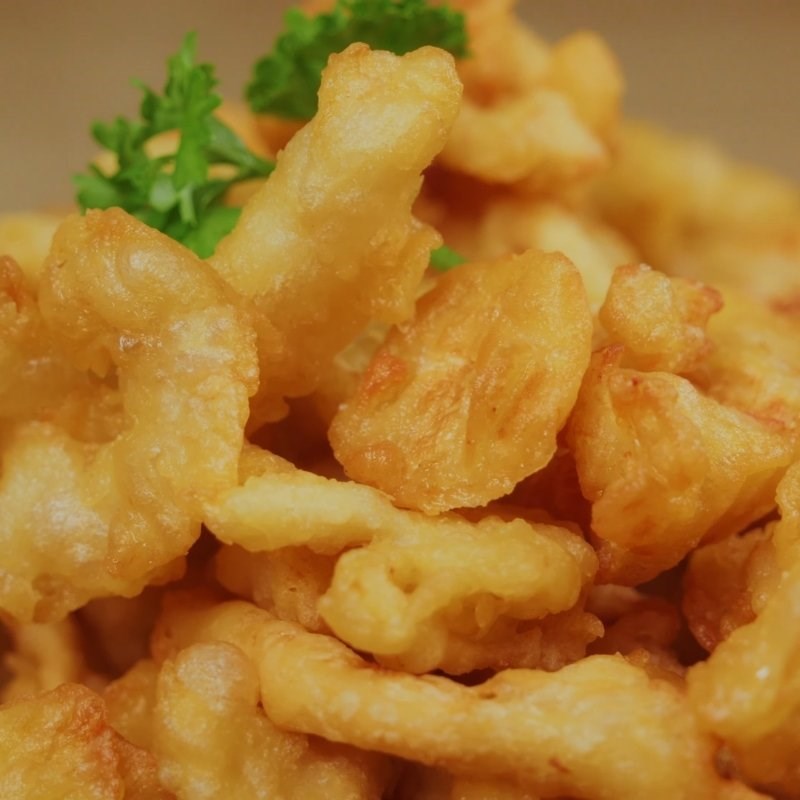 Bước 4 Thành phẩm Nấm chiên bột