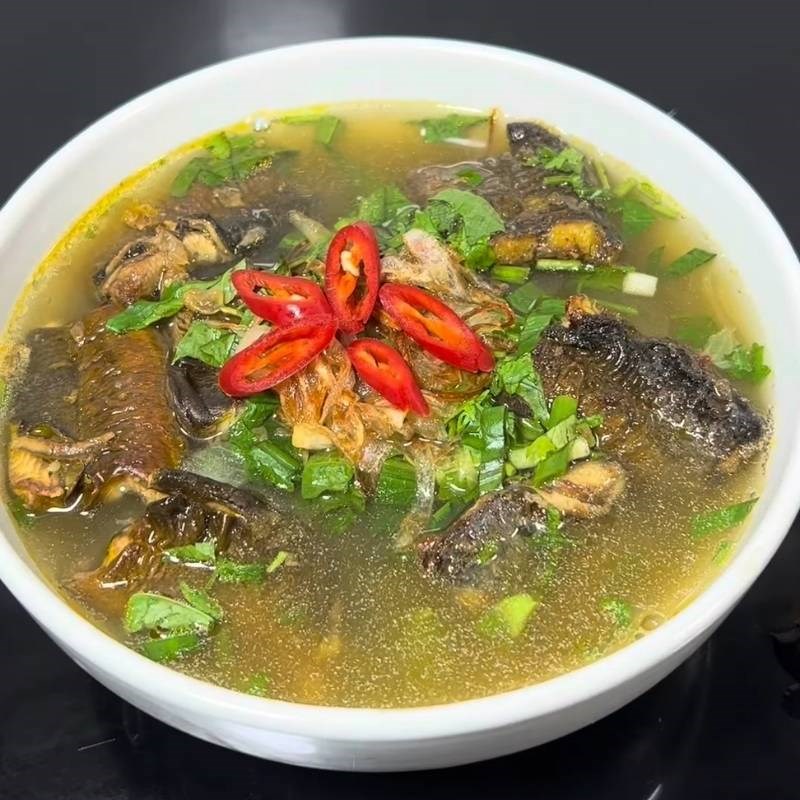 Bước 7 Thành phẩm Miến lươn Nghệ An