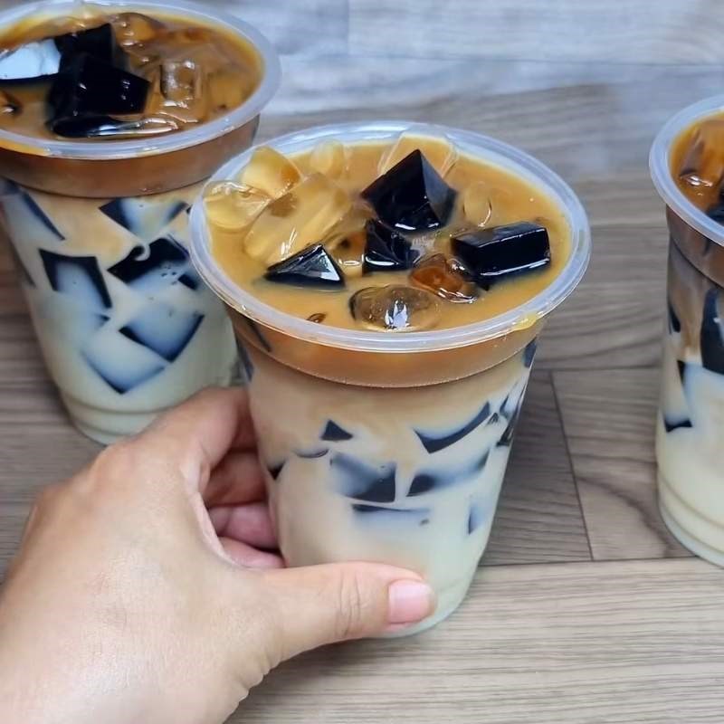 Bước 7 Thành phẩm Cà phê sữa tươi sương sáo