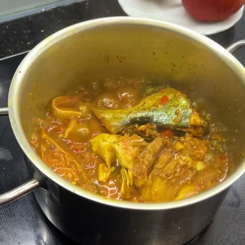 Bước 3 Thành phẩm Cá chim kho nghệ