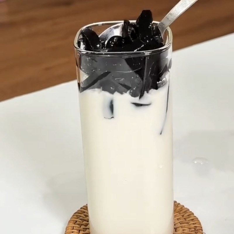 Bước 4 Thành phẩm Sữa dừa sương sáo