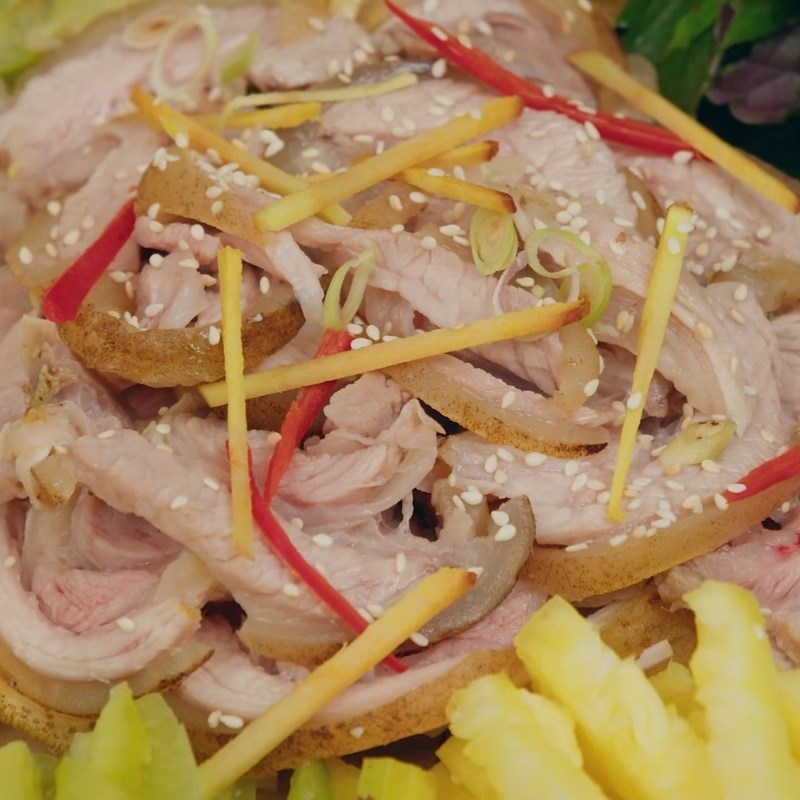 Bước 8 Thành phẩm Bê hấp tía tô