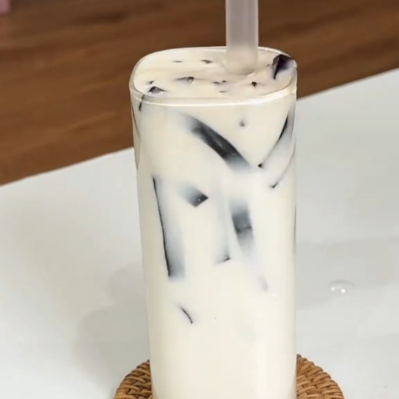 Bước 4 Thành phẩm Sữa dừa sương sáo