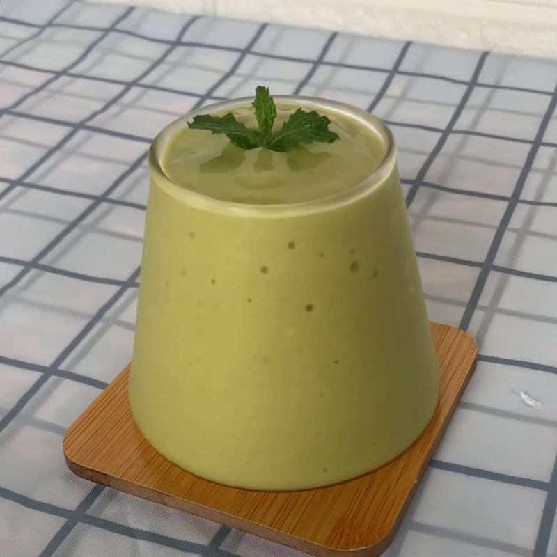 Bước 4 Thành phẩm sinh tố bơ chuối